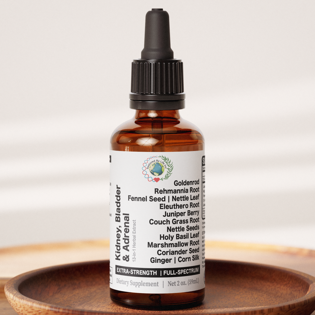 Kidney, Bladder & Adrenal Glands Support | Full-Spectrum