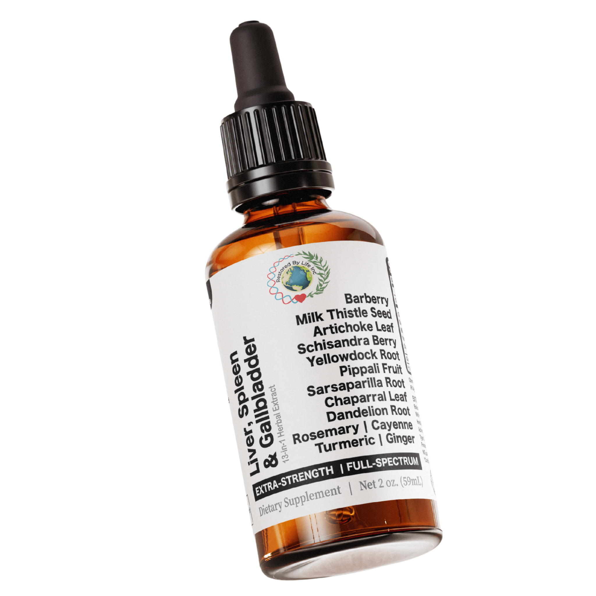 Liver, Gallbladder & Spleen Support | Full-Spectrum