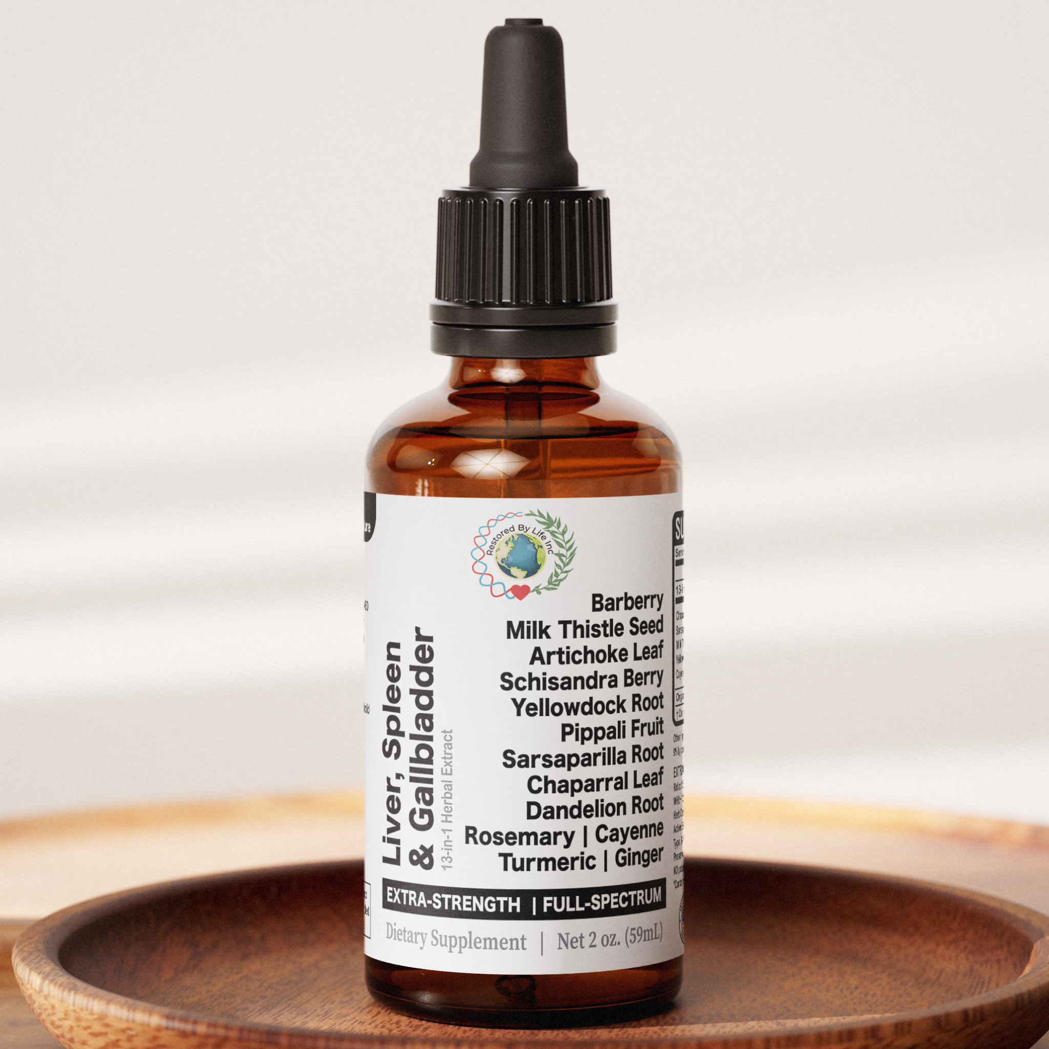 Liver, Gallbladder & Spleen Support | Full-Spectrum