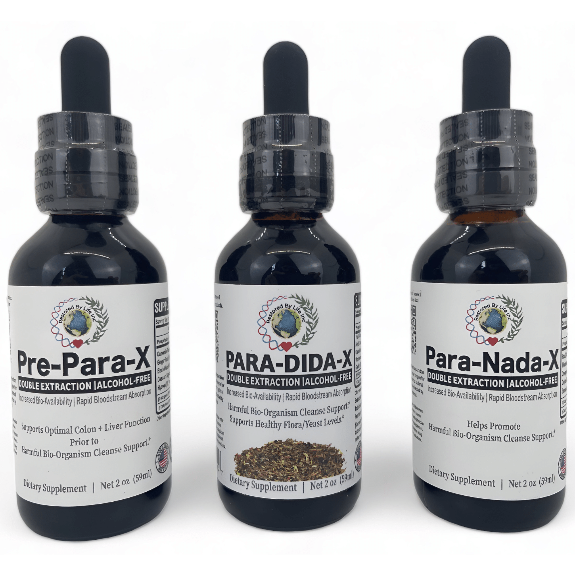 Para-Dida 6-Step Herbal Dietary Detox Kit