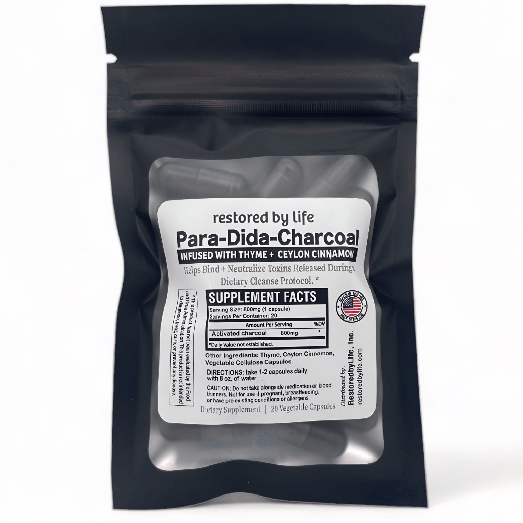 Para-Dida 6-Step Herbal Dietary Detox Kit