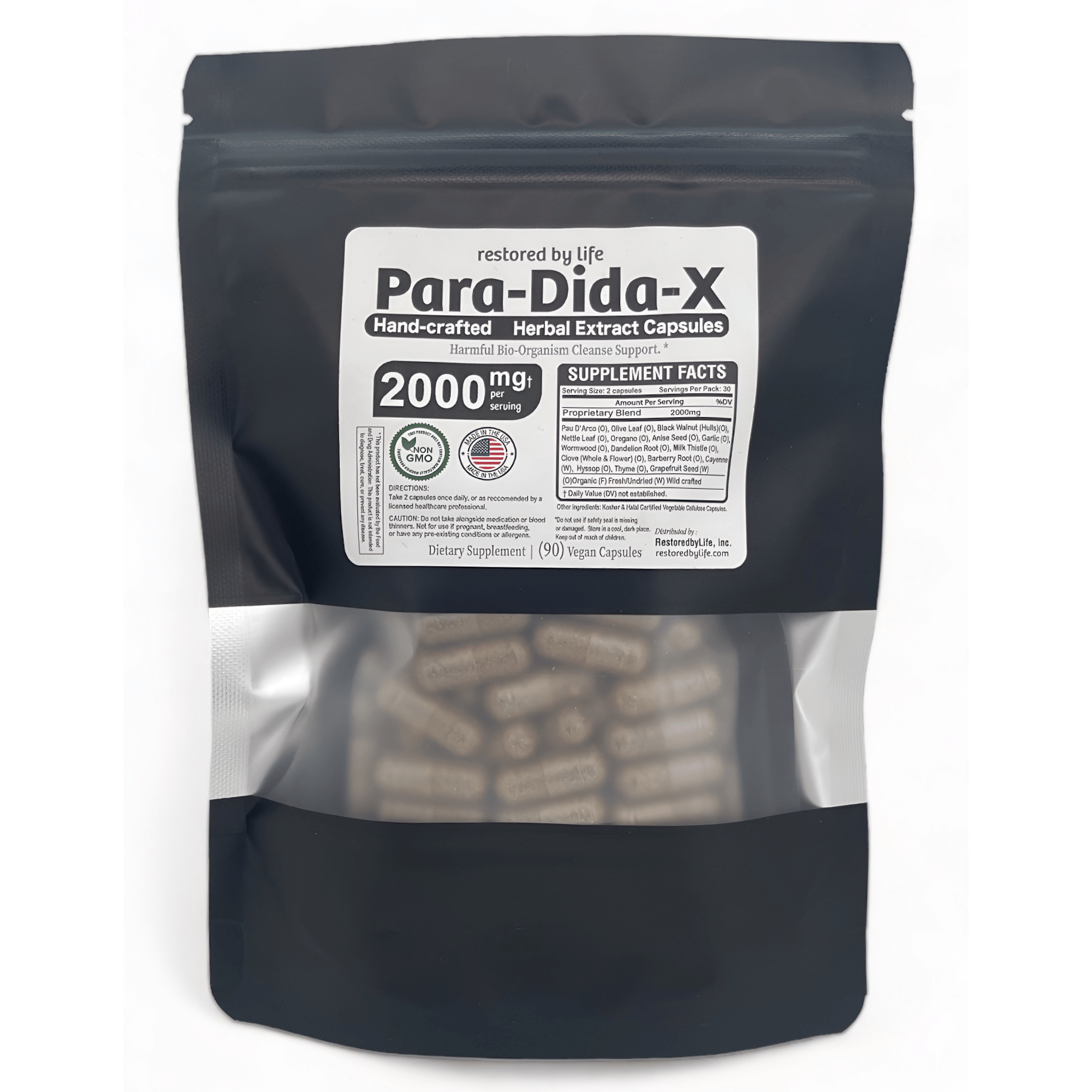 Para-Dida 6-Step Herbal Dietary Detox Kit