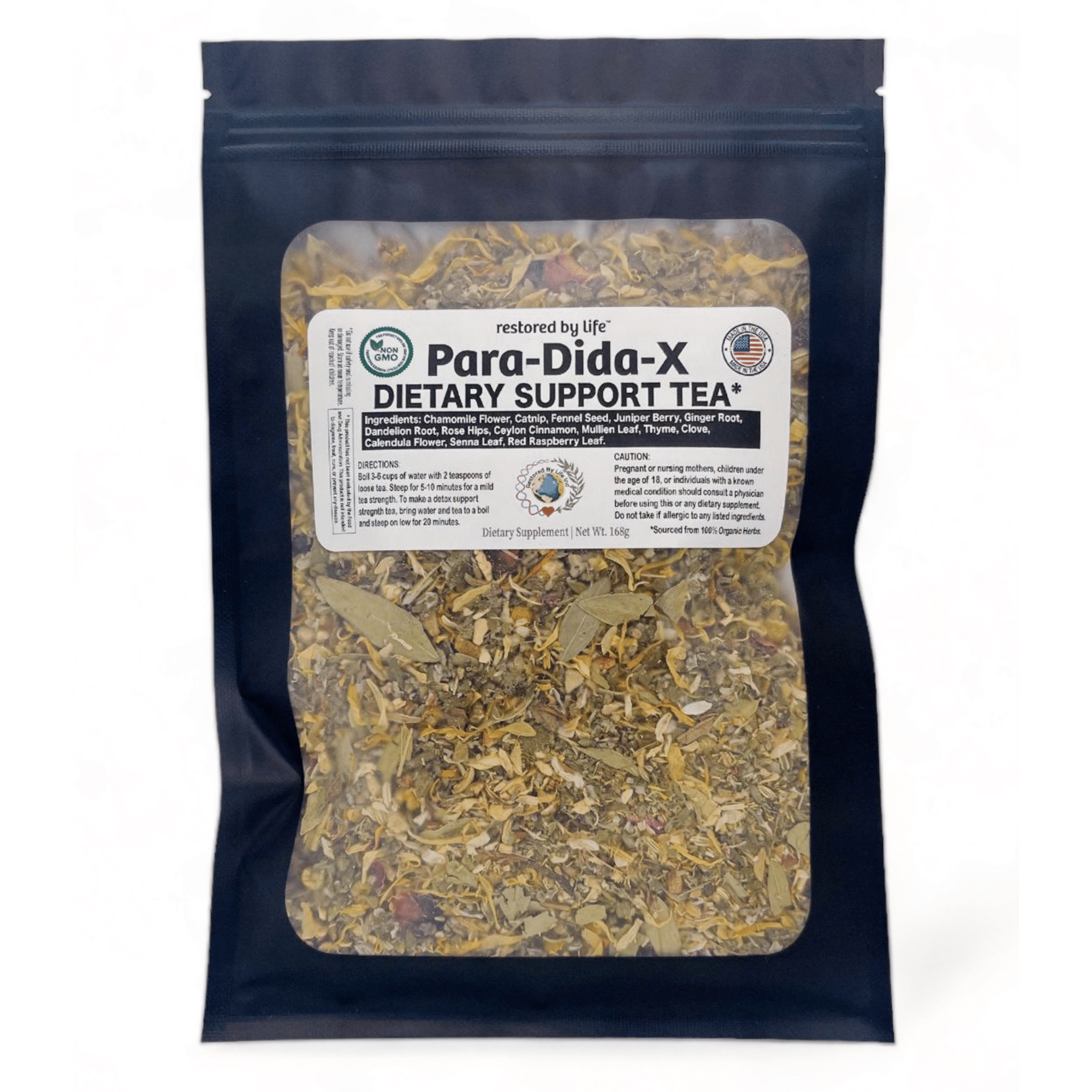 Para-Dida 6-Step Herbal Dietary Detox Kit
