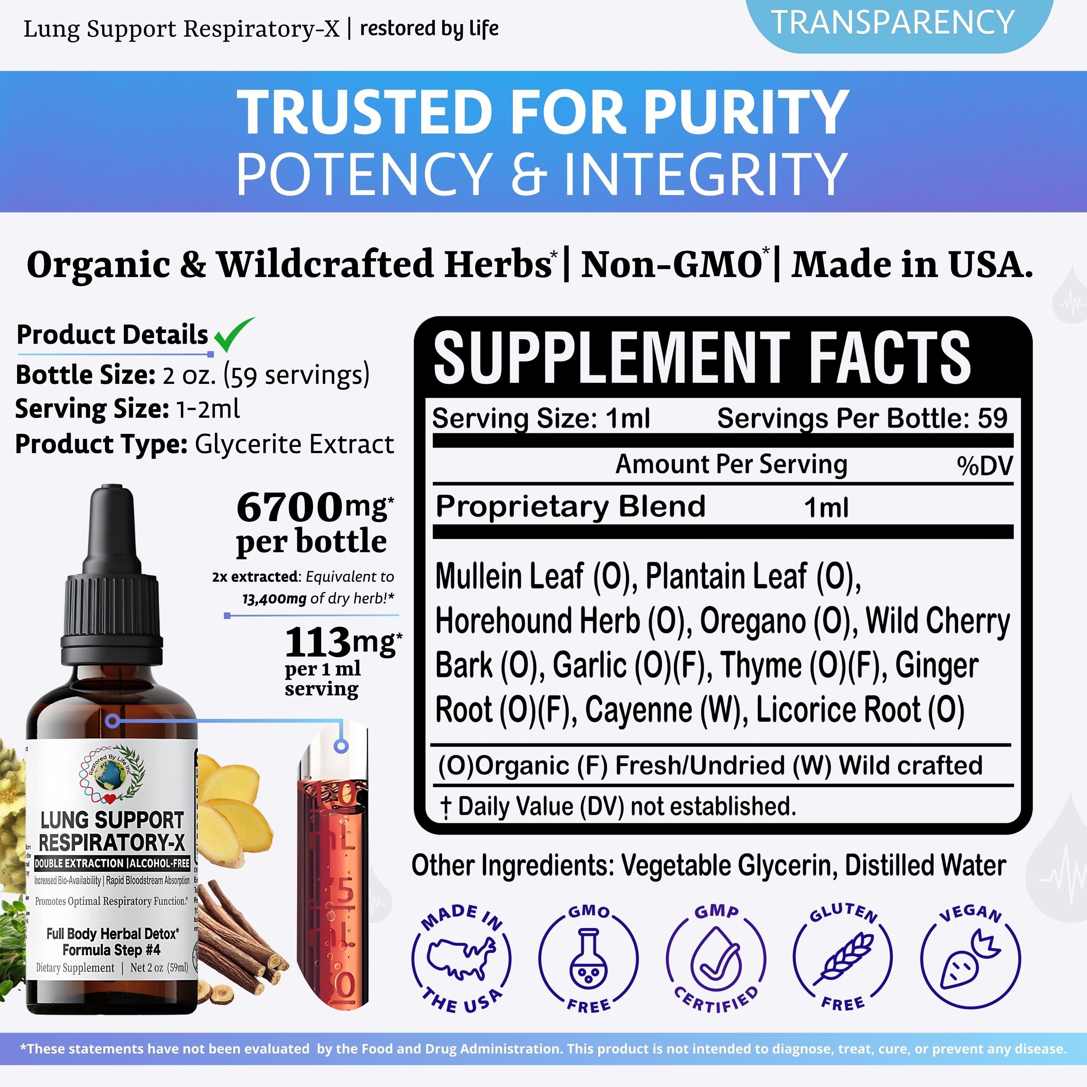 Lung Support Respiratory-X
