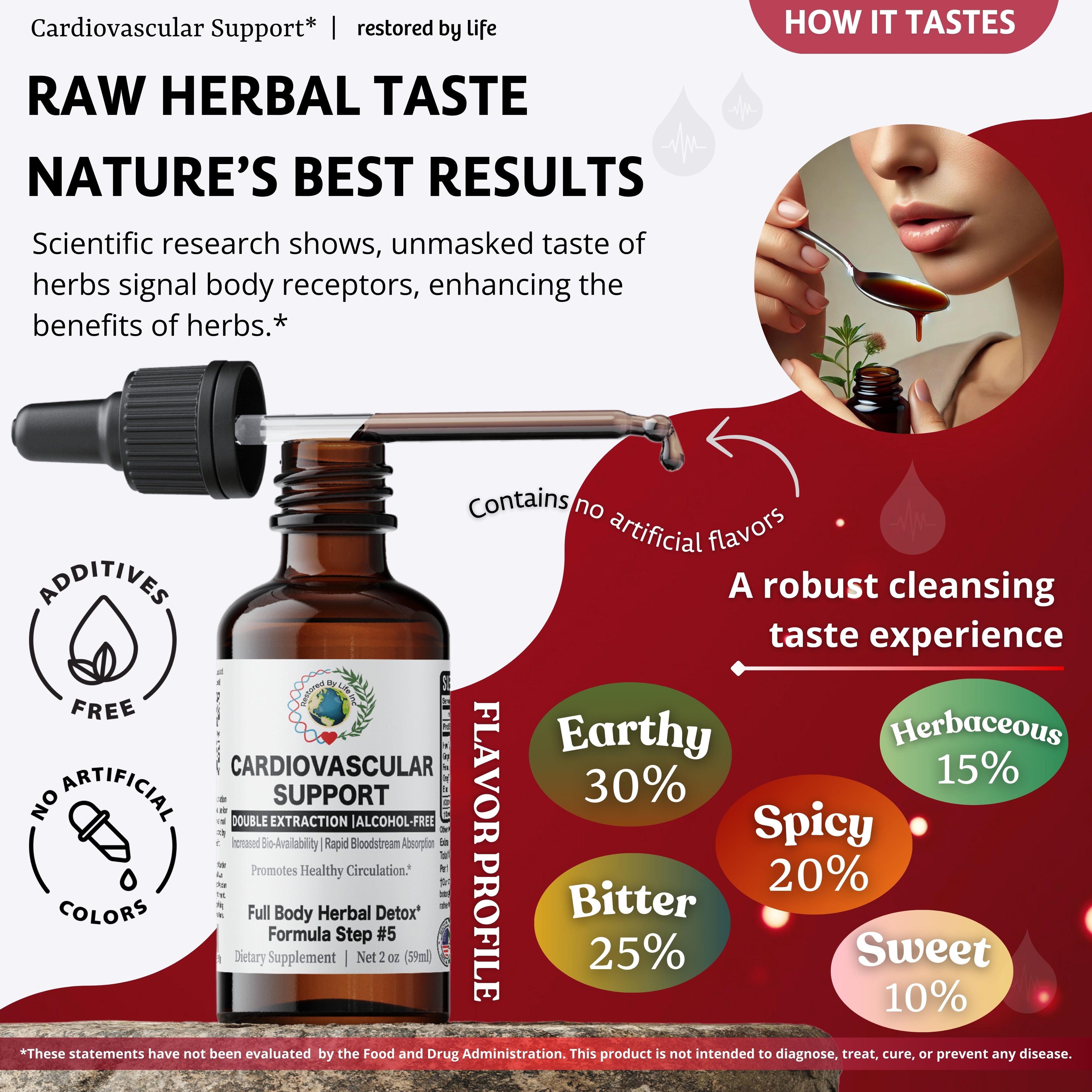 Cardiovascular Support - Herbal Heart & Circulation Tincture, 2 oz